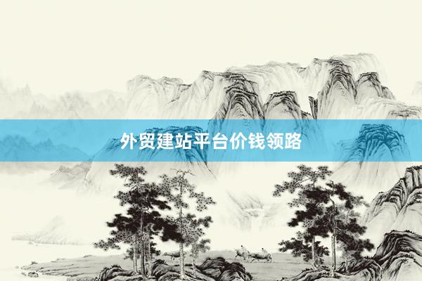 外贸建站平台价钱领路
